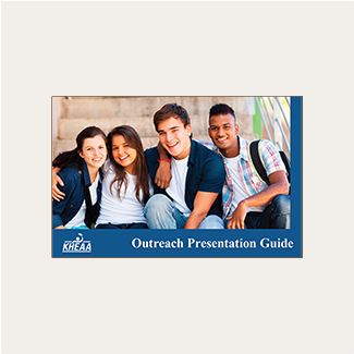 Link to the Outreach Presentation Guide for Teachers and Counselors books
